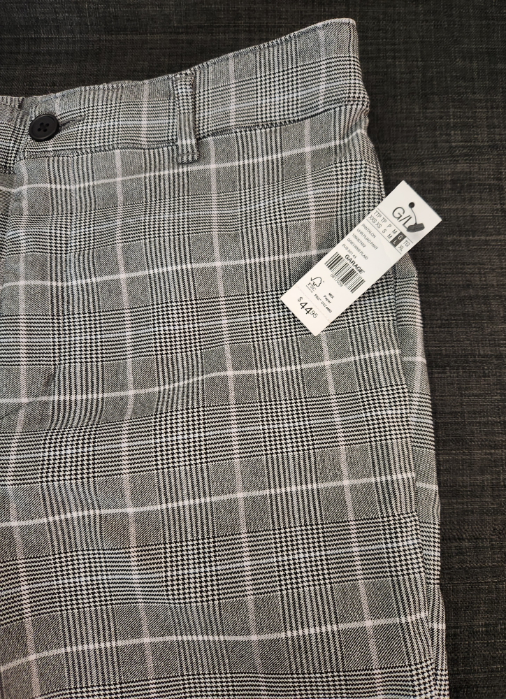 * BRAND NEW-NEVER WORN Womens GARAGE Plaid Jegging/Pants *