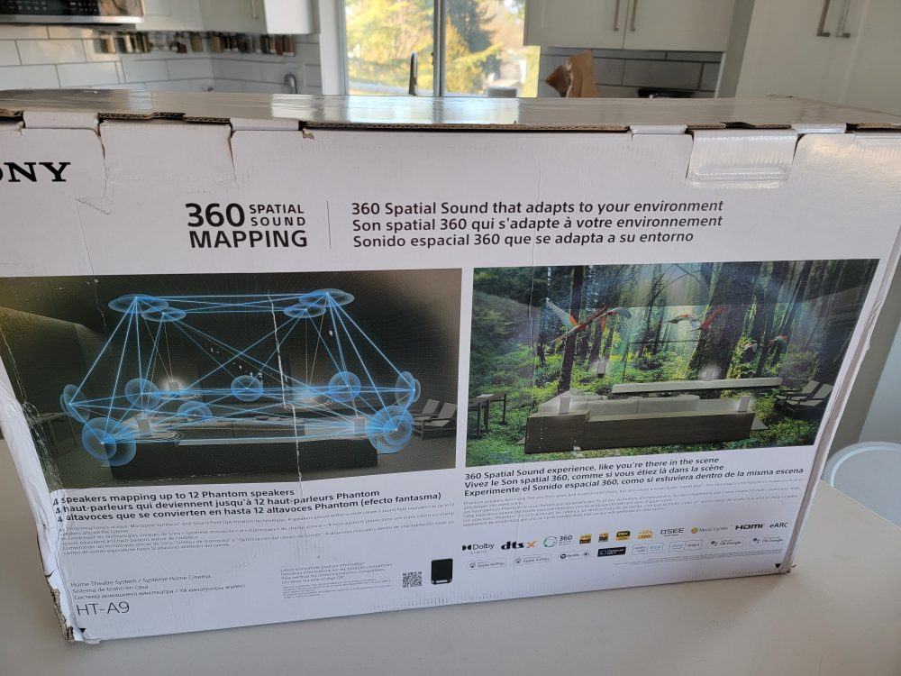 Sony HT-A9 High Performance Audio System thumbnail