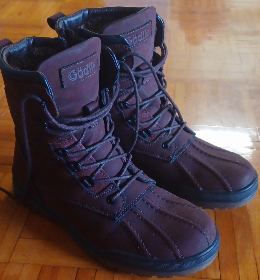 Godik Mens Winter Boots, Brown - USA 10 / UK 9 / EUR 43 thumbnail