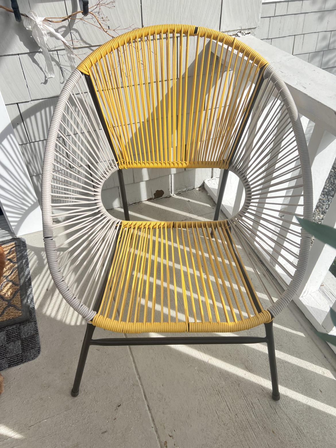 Acapulco Yellow Outdoor Chair