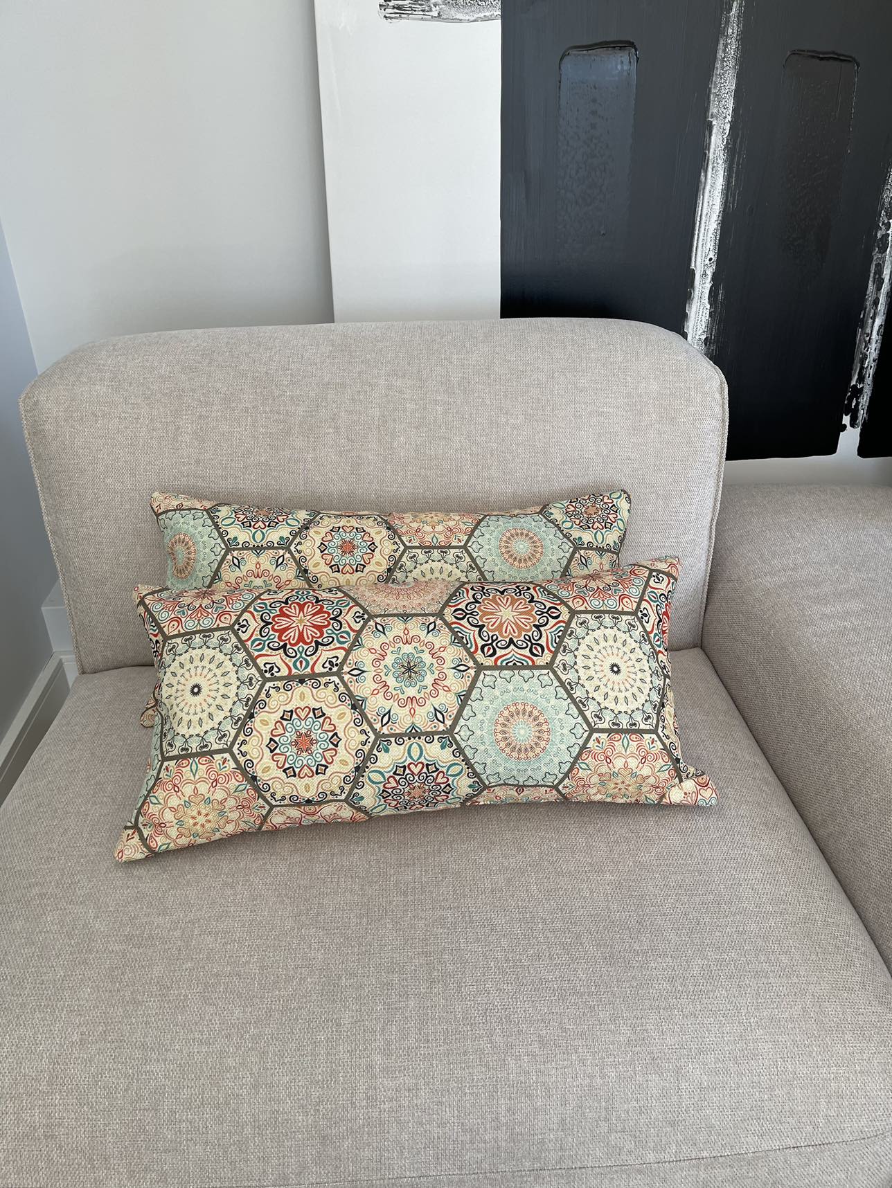 Brand new throw pillows set if thumbnail