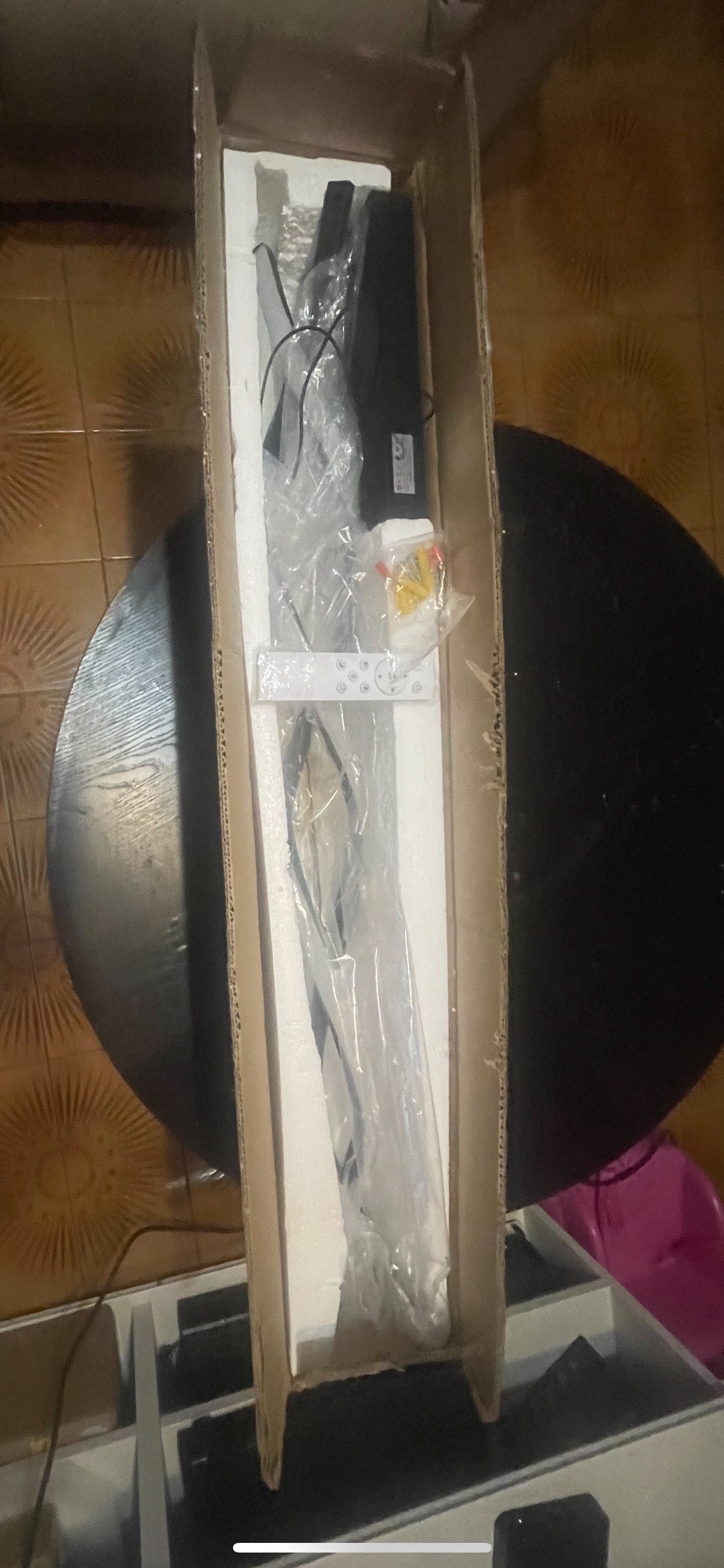 Acrylic Twisted Island Light Fixture - photo 3