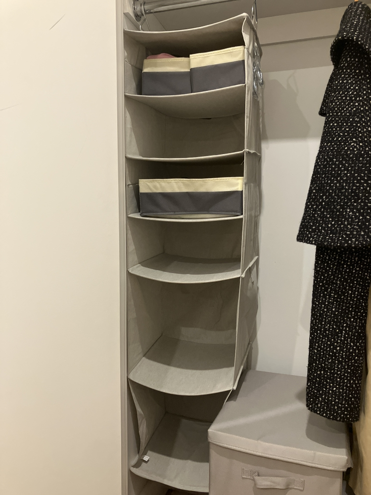 Shelf Hanging Closet Organizer