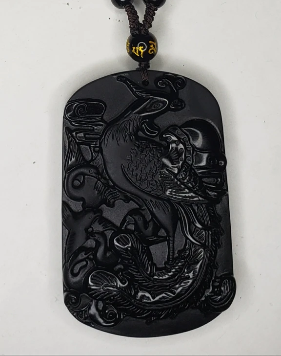 Lucky Fire Phoenix Necklace thumbnail