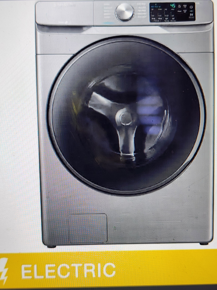 Samsung 27 in. 5.2 cu. ft. Platinum Front Load Washer with Steam