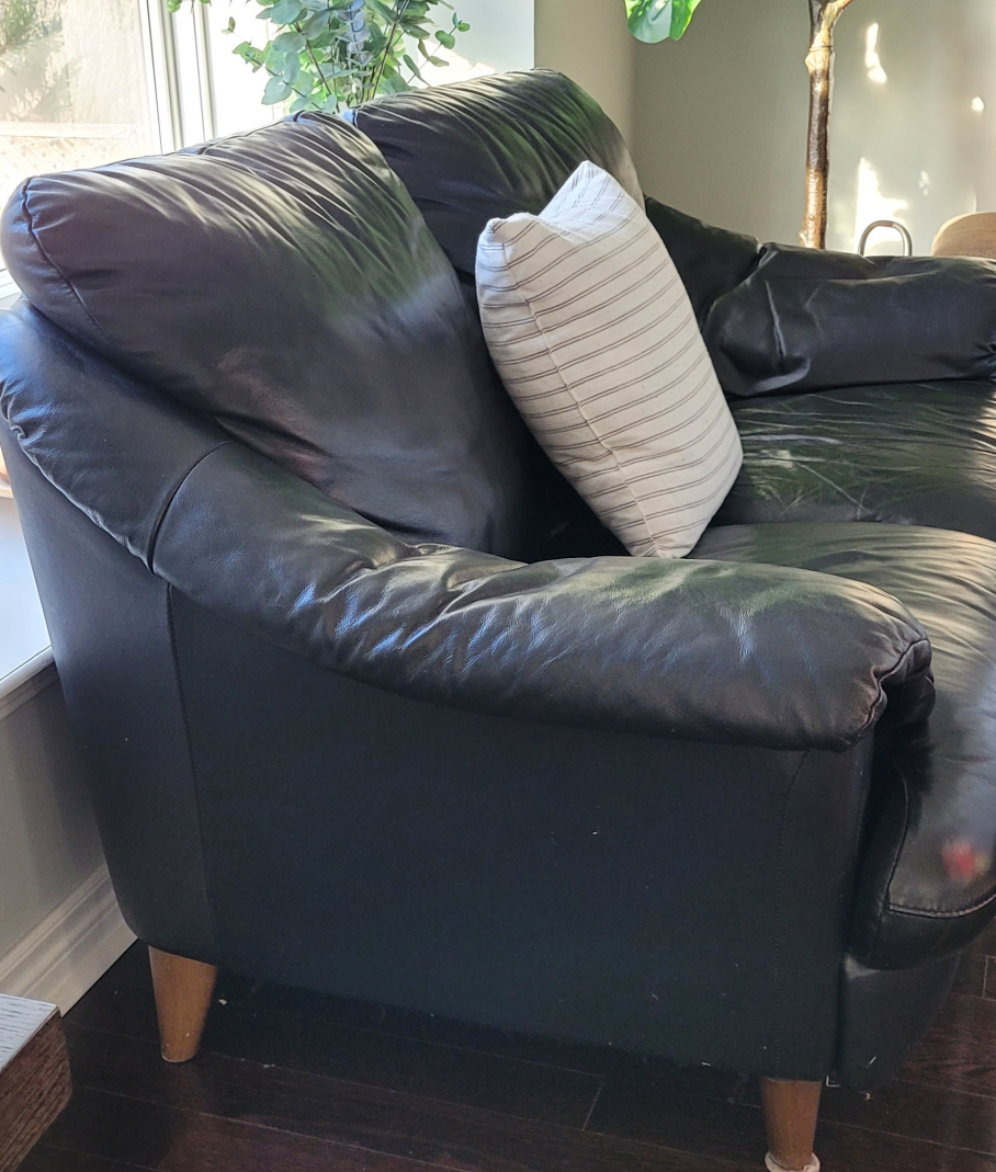 Leather Loveseat image indicator(2)