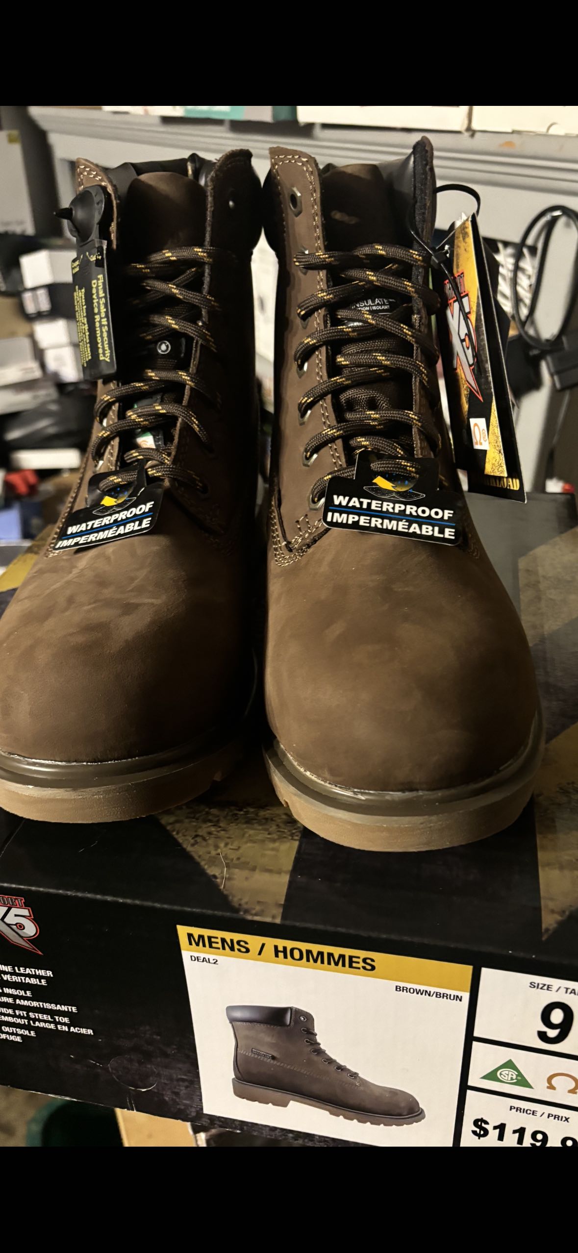 Safety construction boots image indicator(3)