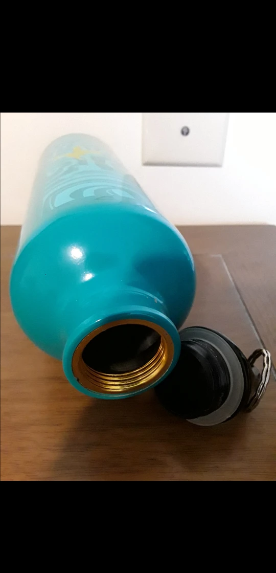 Water bottle - metal with monkey design #freecycle - photo 3