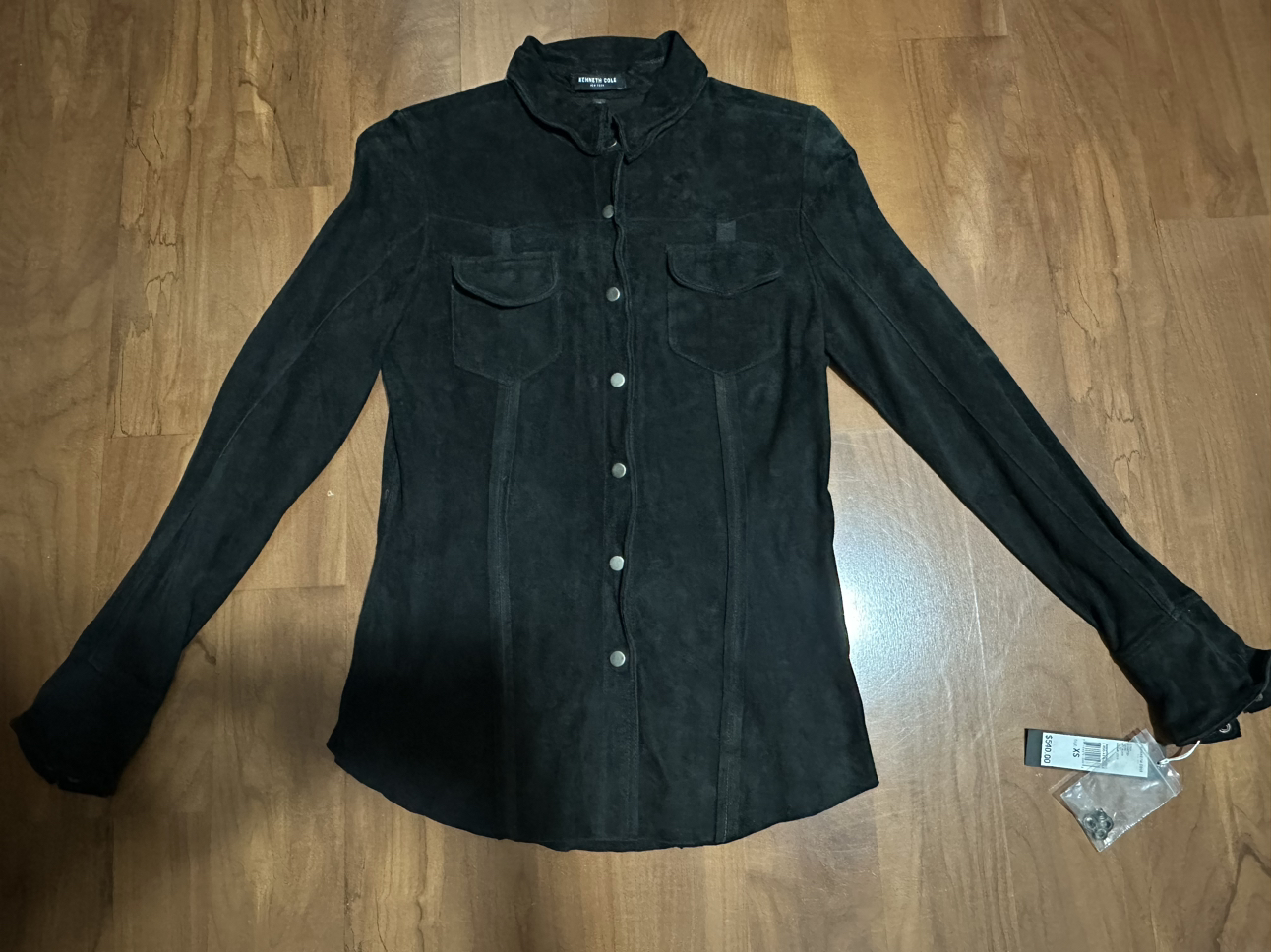 Kenneth Cole women leather Shirt thumbnail