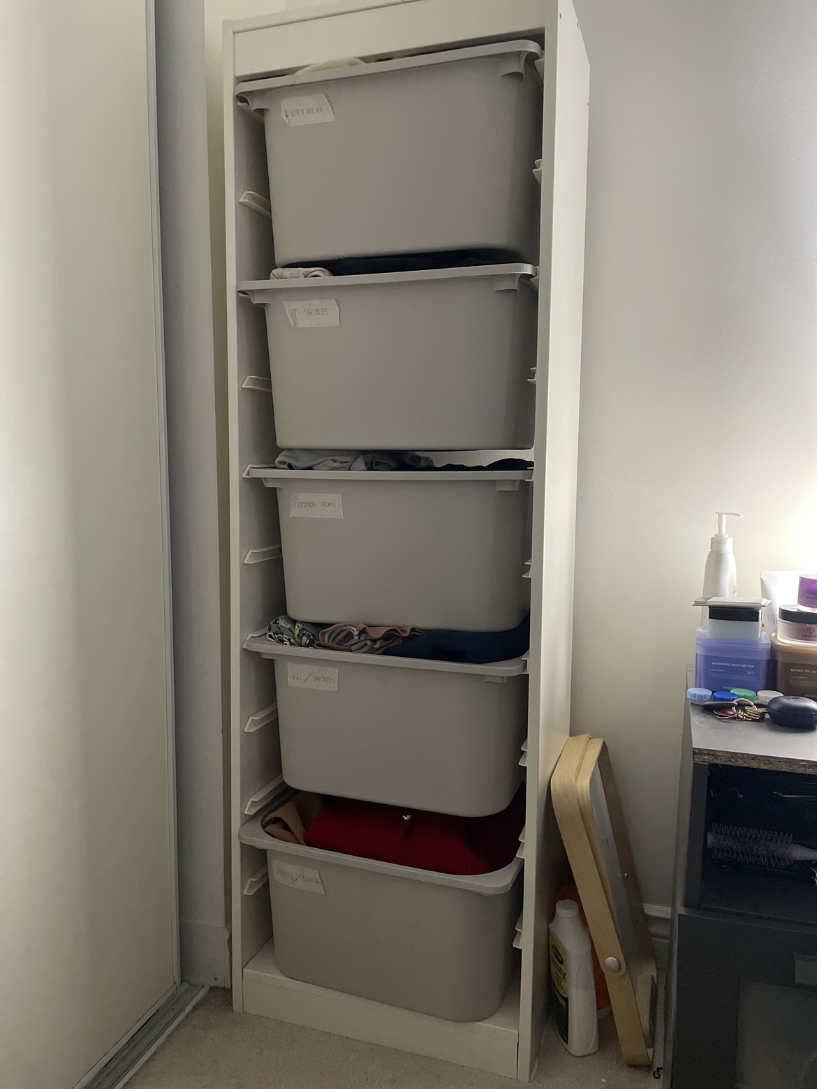 Storage Combination with drawers (white/grey) thumbnail