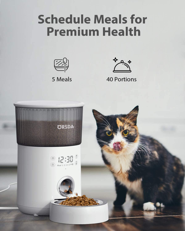 ORSDA Automatic Pet Feeder image indicator(5)