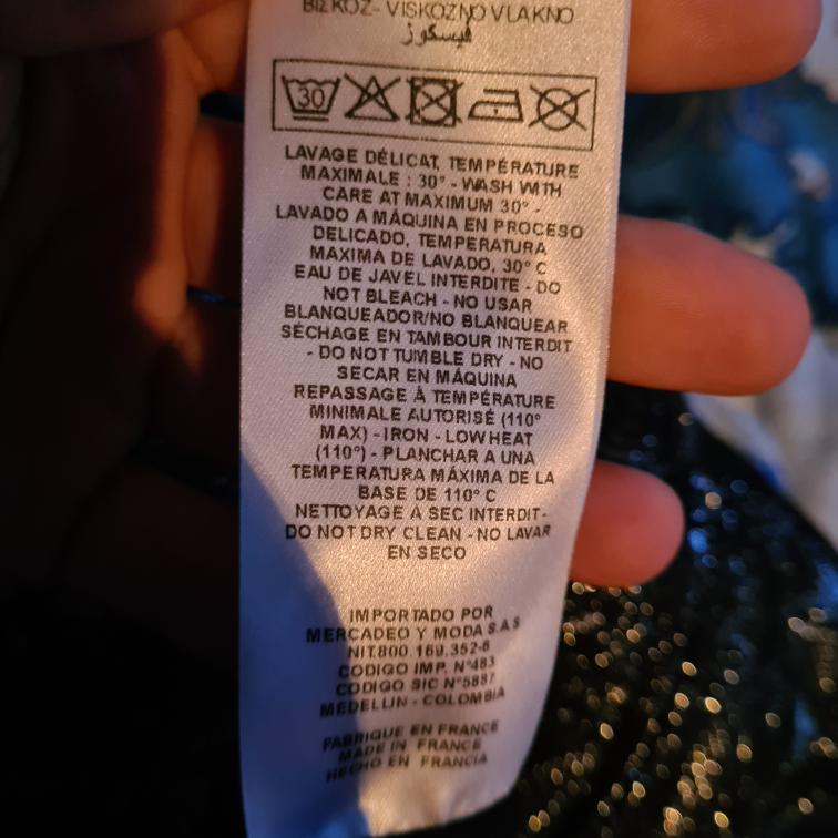 NAFNAF Black strapless dress image indicator(10)