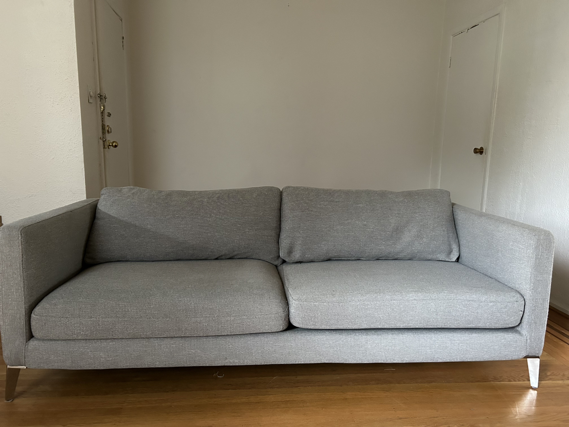 STRUCTUB GREY COUCH - Removable & Washable Covers