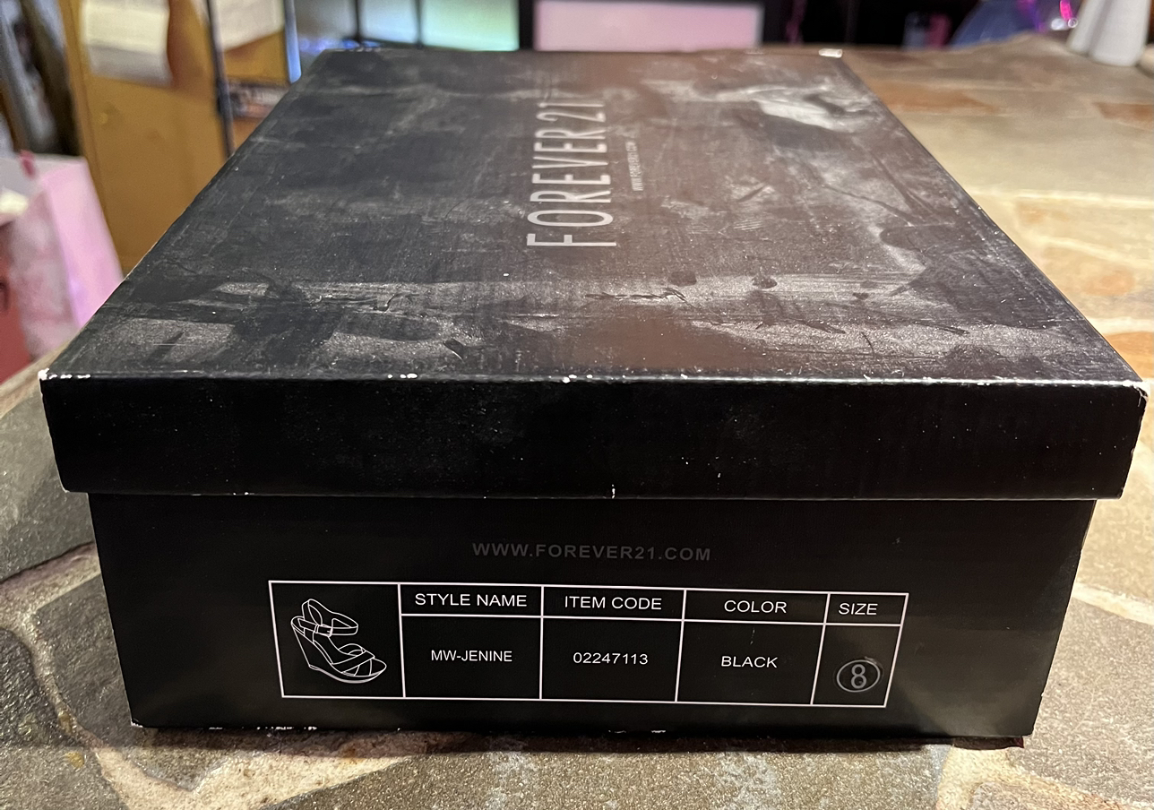 Forever 21 Jenine Sandal Wedges (Women’s 8)(LNIB) image indicator(7)