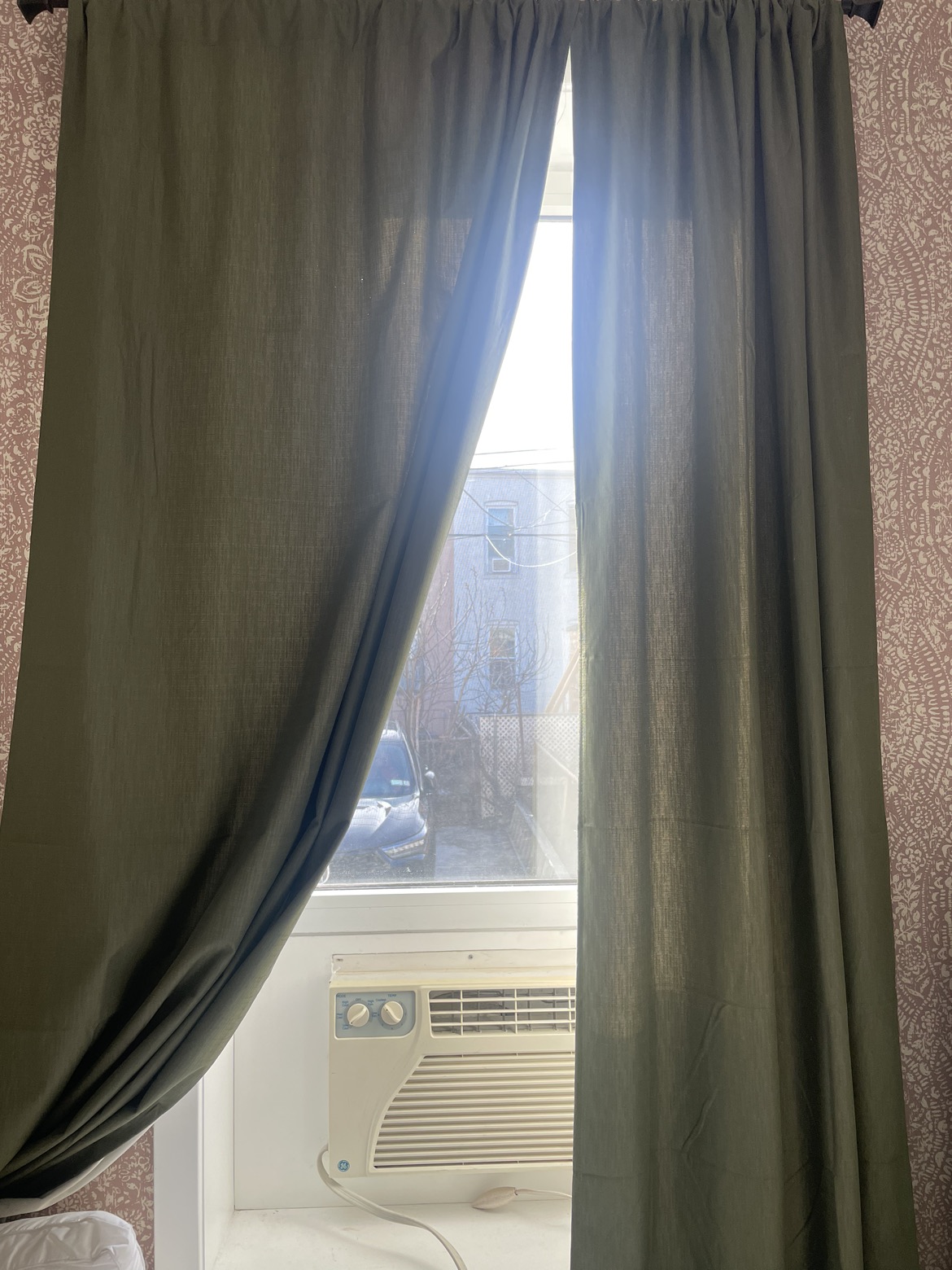Green Thermal Insulated Blackout Curtains