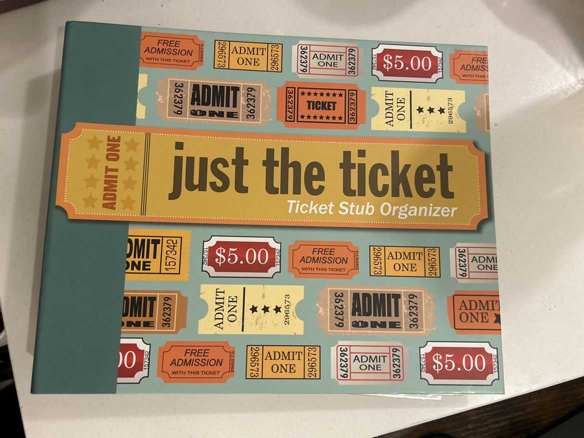 Ticket Stub Organiser