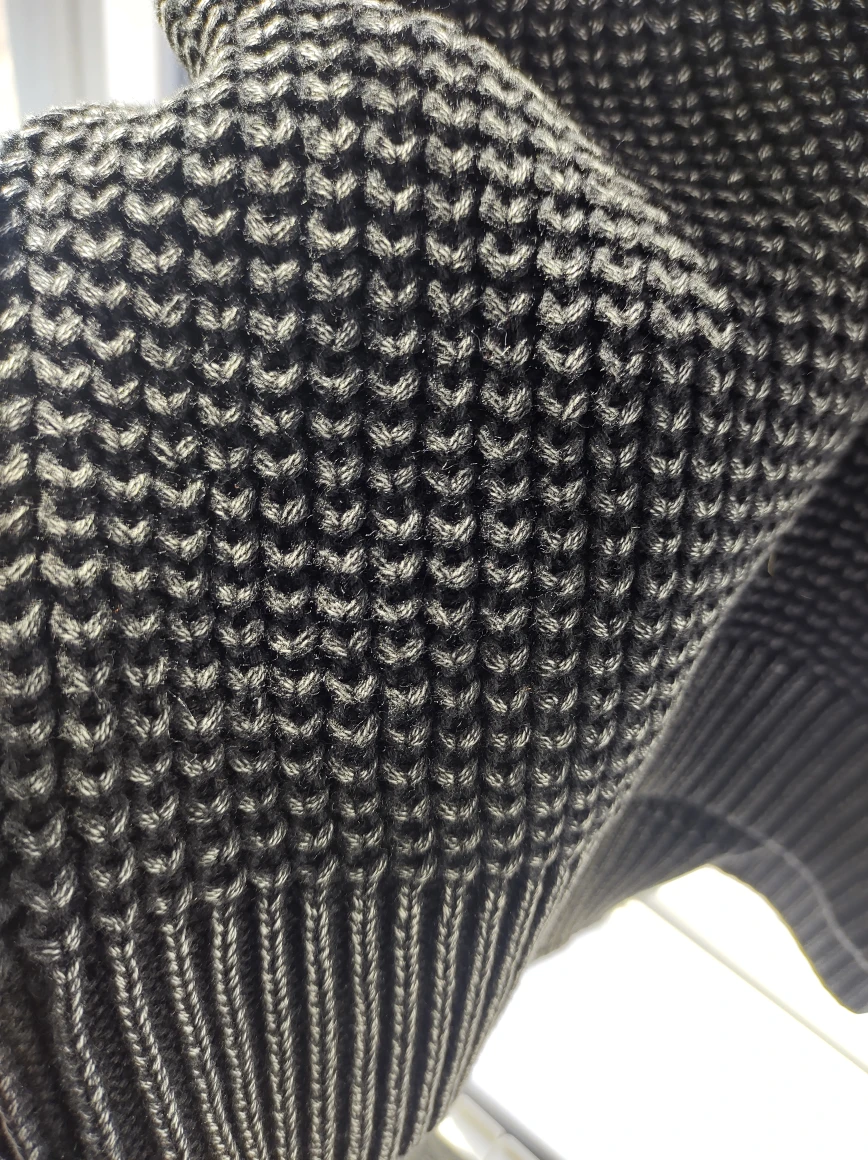 🥕 New Black-Grey Sweater 🖤 image indicator(2)