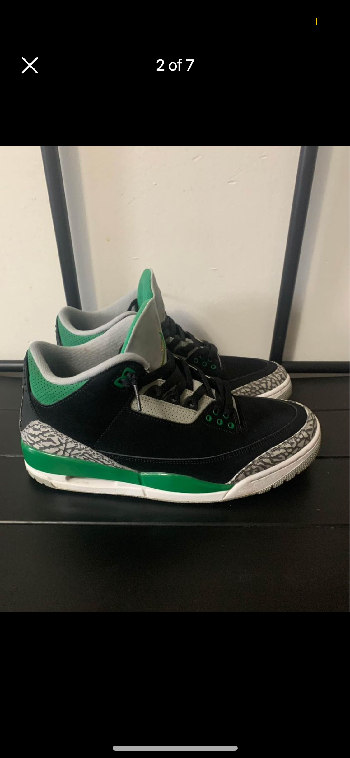 Jordan 3 pine green - photo 2