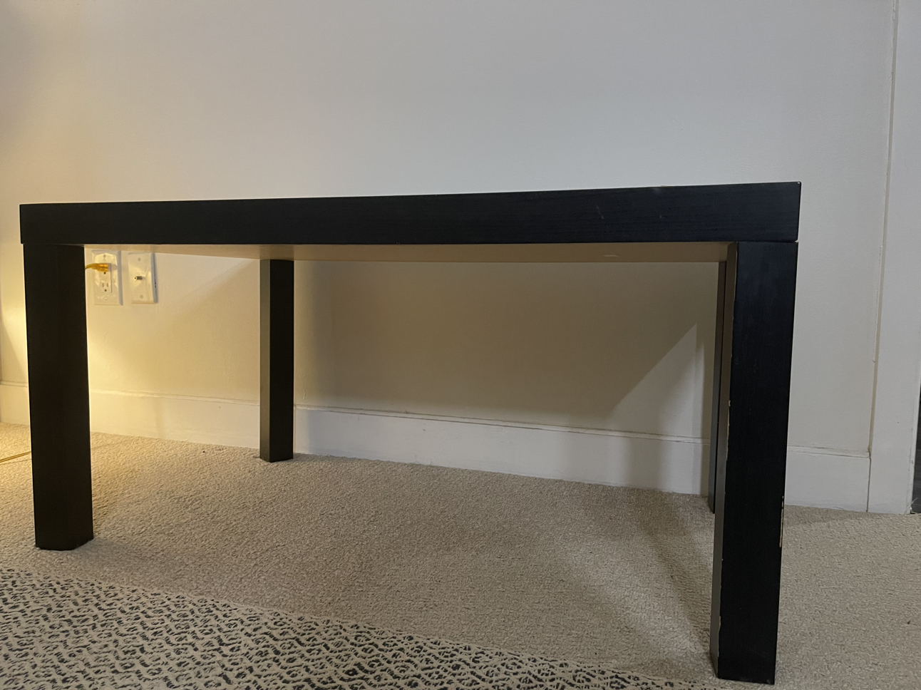 🥕Coffee table, black-brown🥕 thumbnail