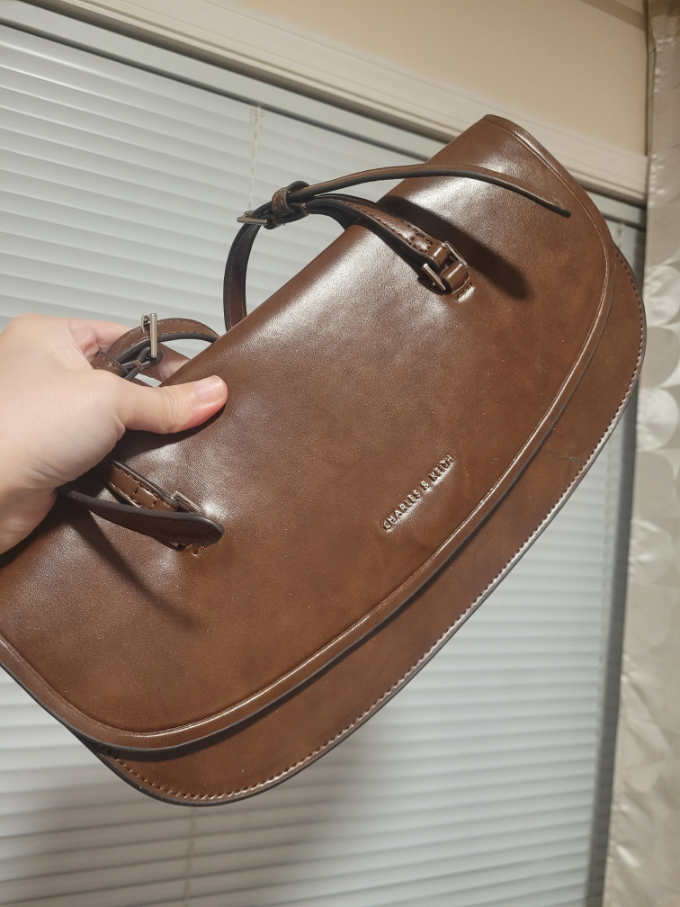 Charles & Keith leather bag