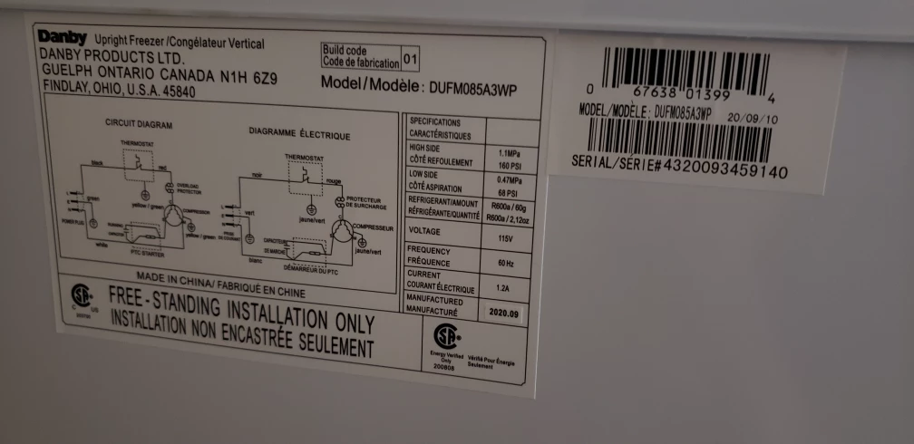 Upright Freezer - photo 3