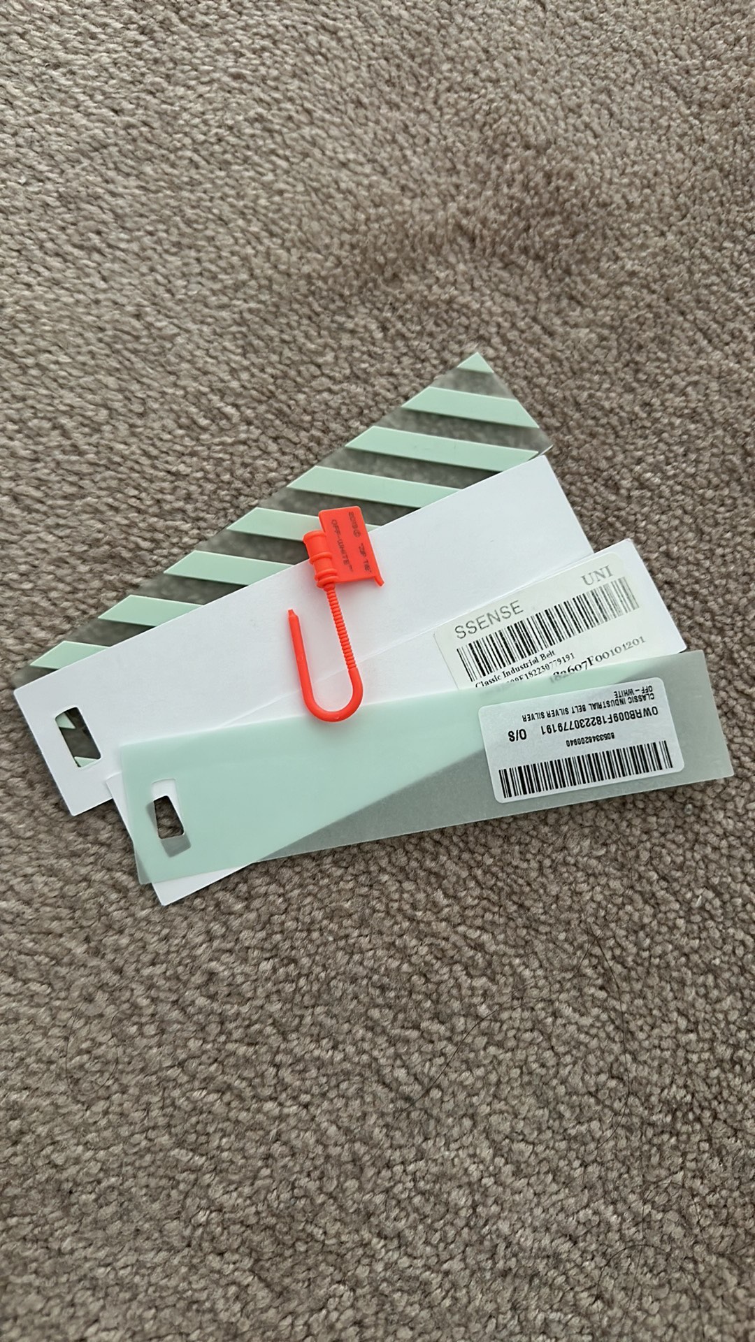 Off-White | Classic Industrial Silver Belt image indicator(6)