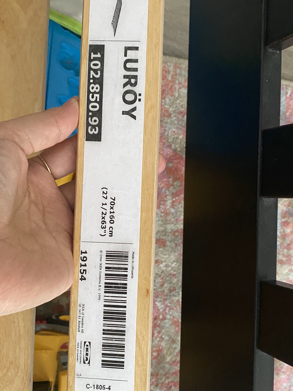 Kids bed, Ikea Luroy with mattress image indicator(2)