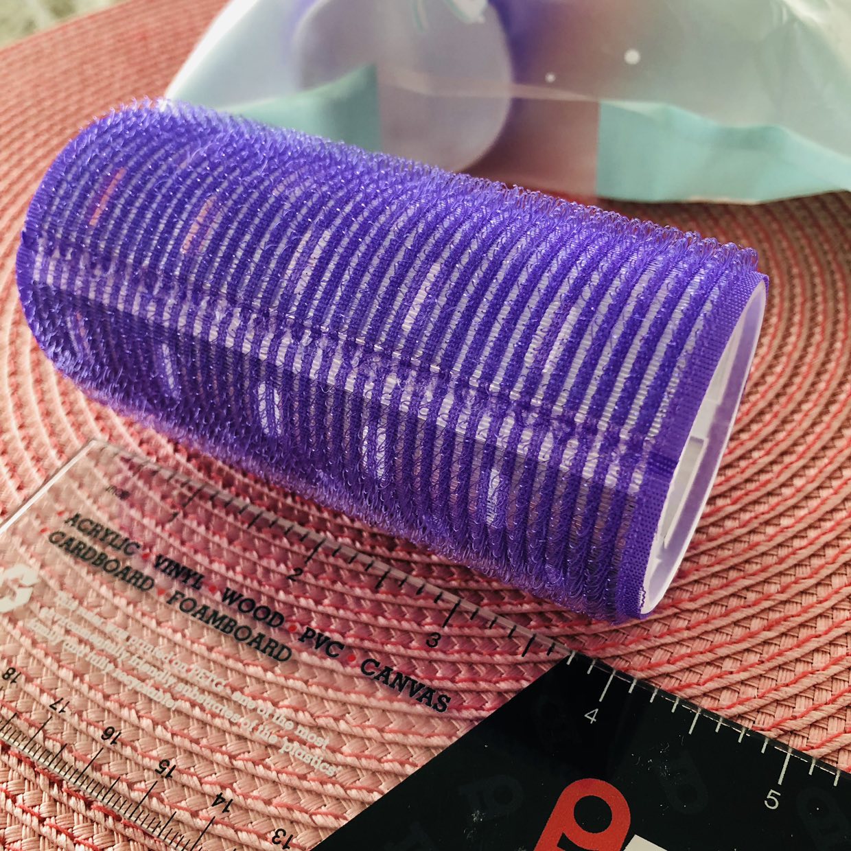 🥕 2” x 4” Big heatless velco hair rollers curlers ( X 2) image indicator(5)