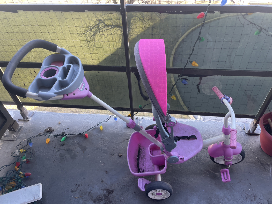Tricycle cum stroller
