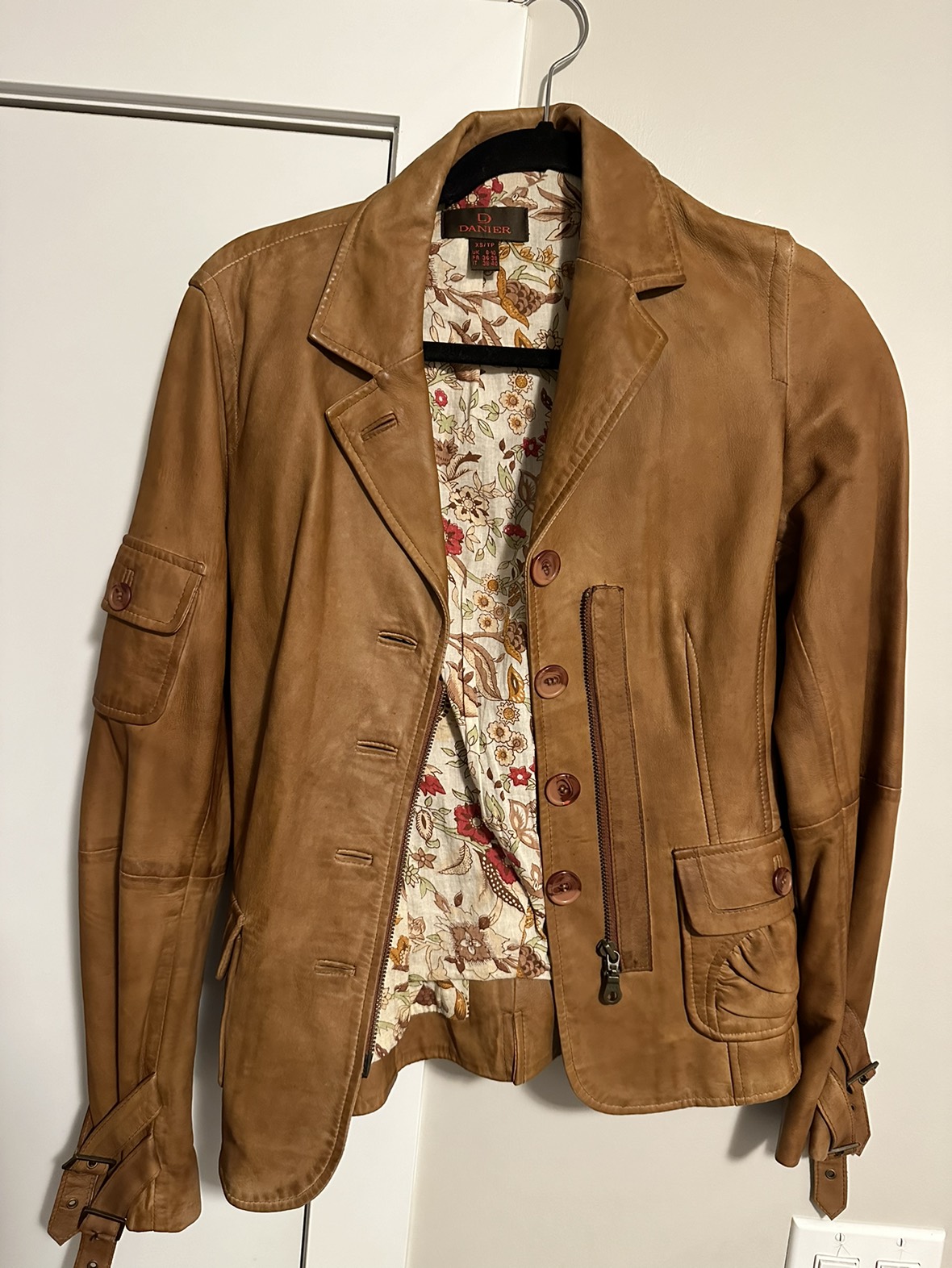 Leather jacket - photo 3