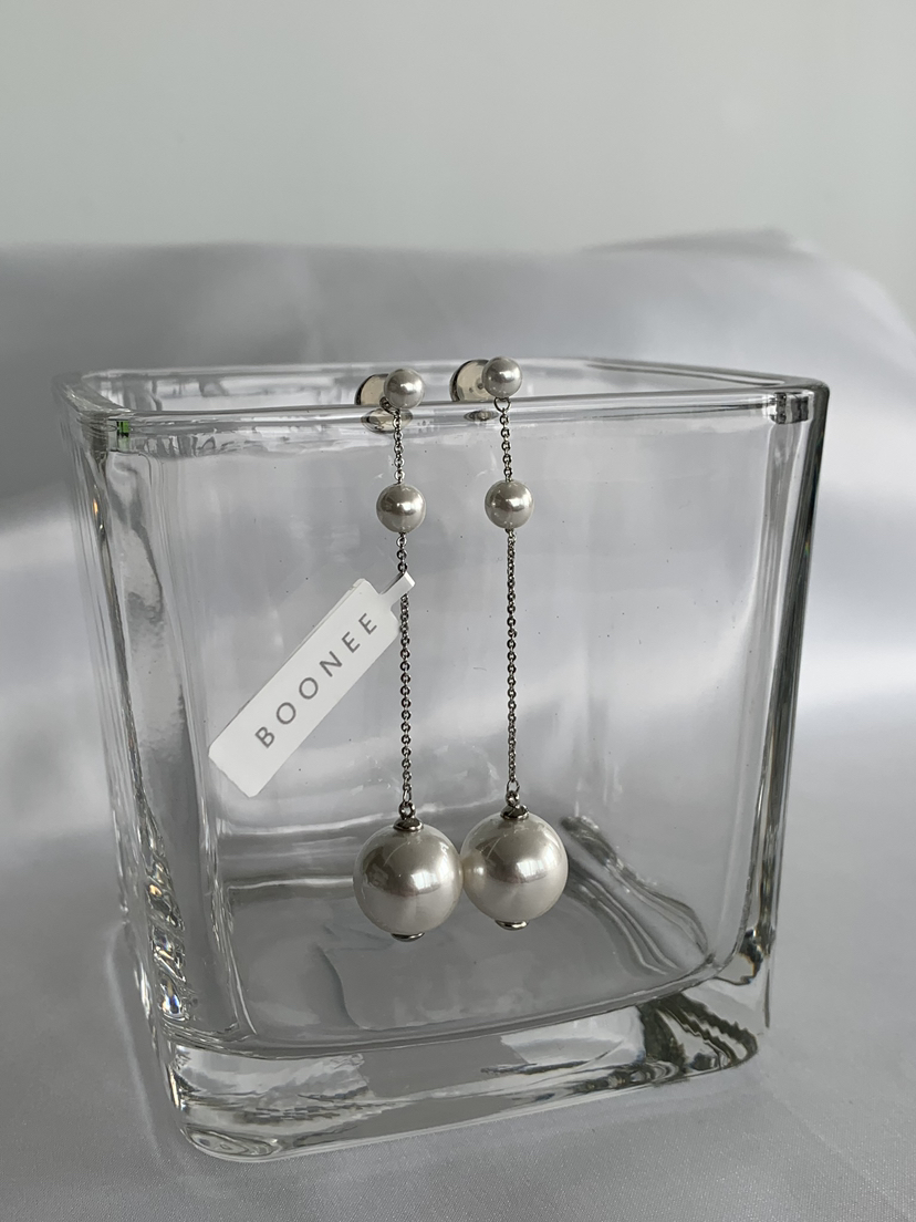 2-in-1 Pearl Earrings