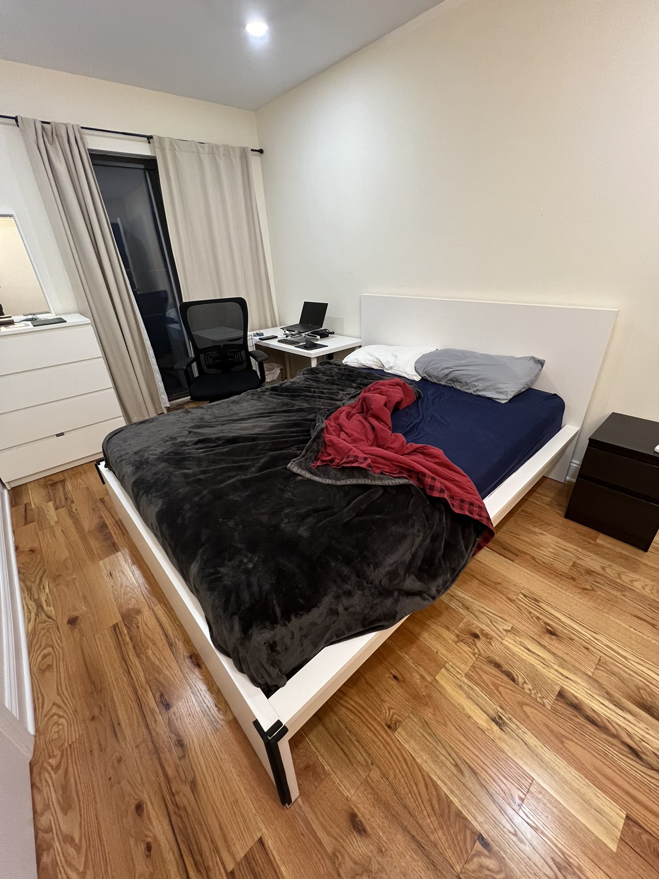 IKEA Queen Size Bed With Mattress And Storage Bags - photo 2