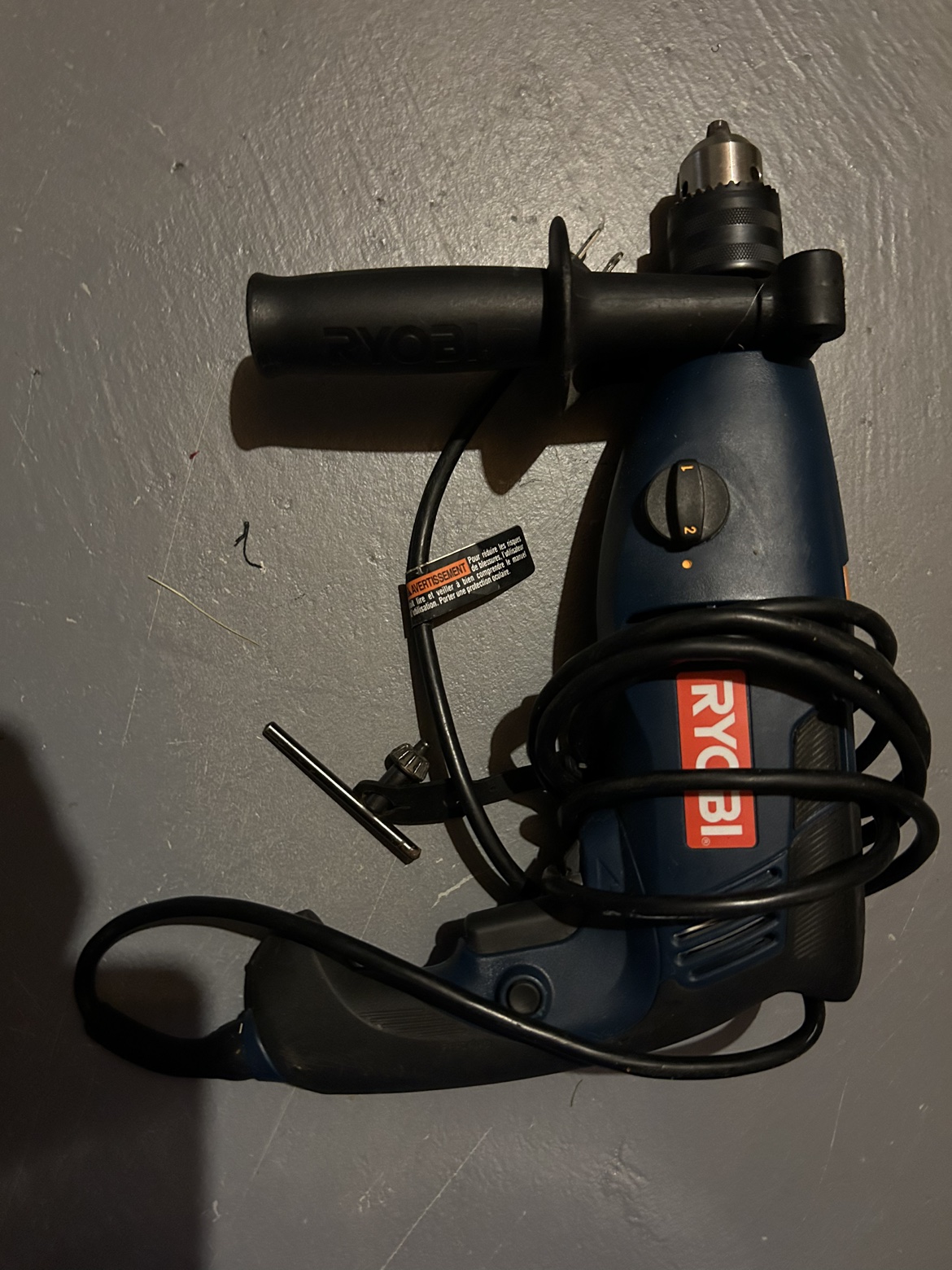 Ryobi power drill used 2 times