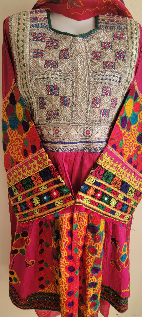 Afghan Tradional 3 Pieces Dress image indicator(3)