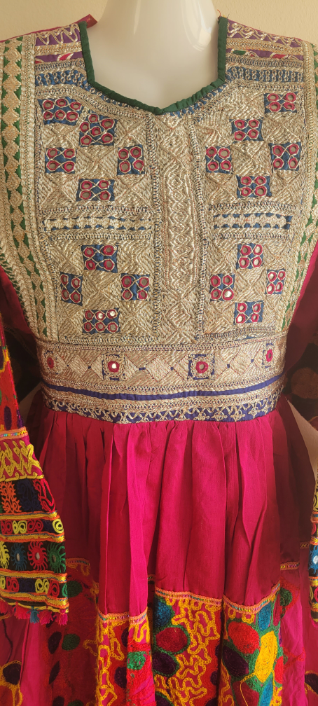 Afghan Tradional 3 Pieces Dress image indicator(5)