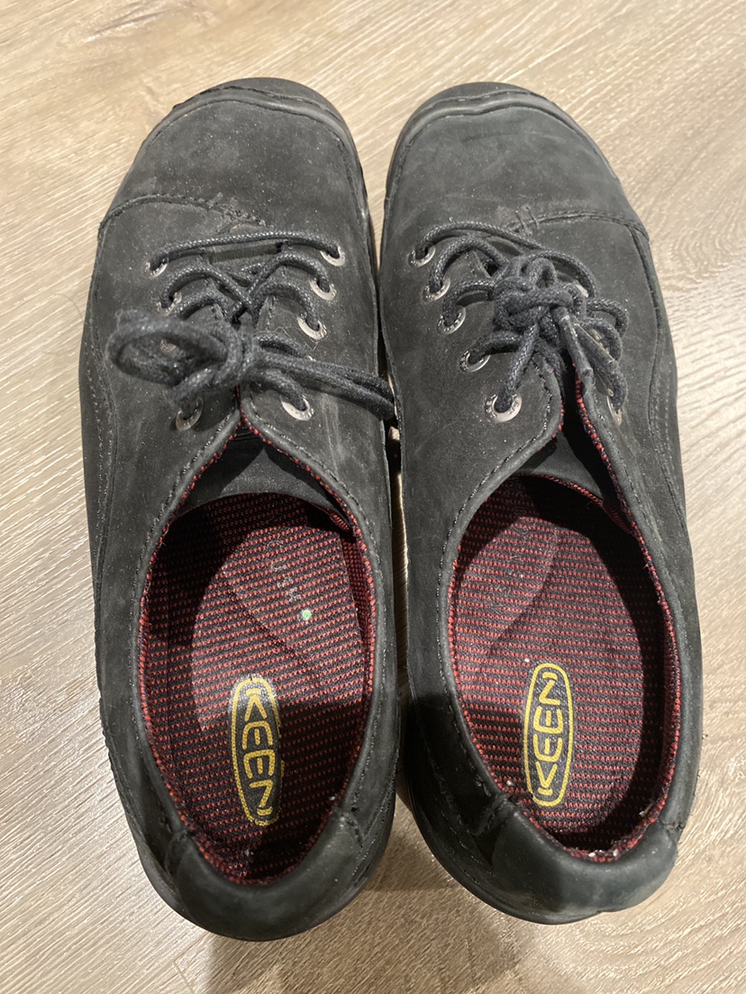 KEEN Sterling City Black Nubuck Oxford Shoes US Womens 7 image indicator(2)