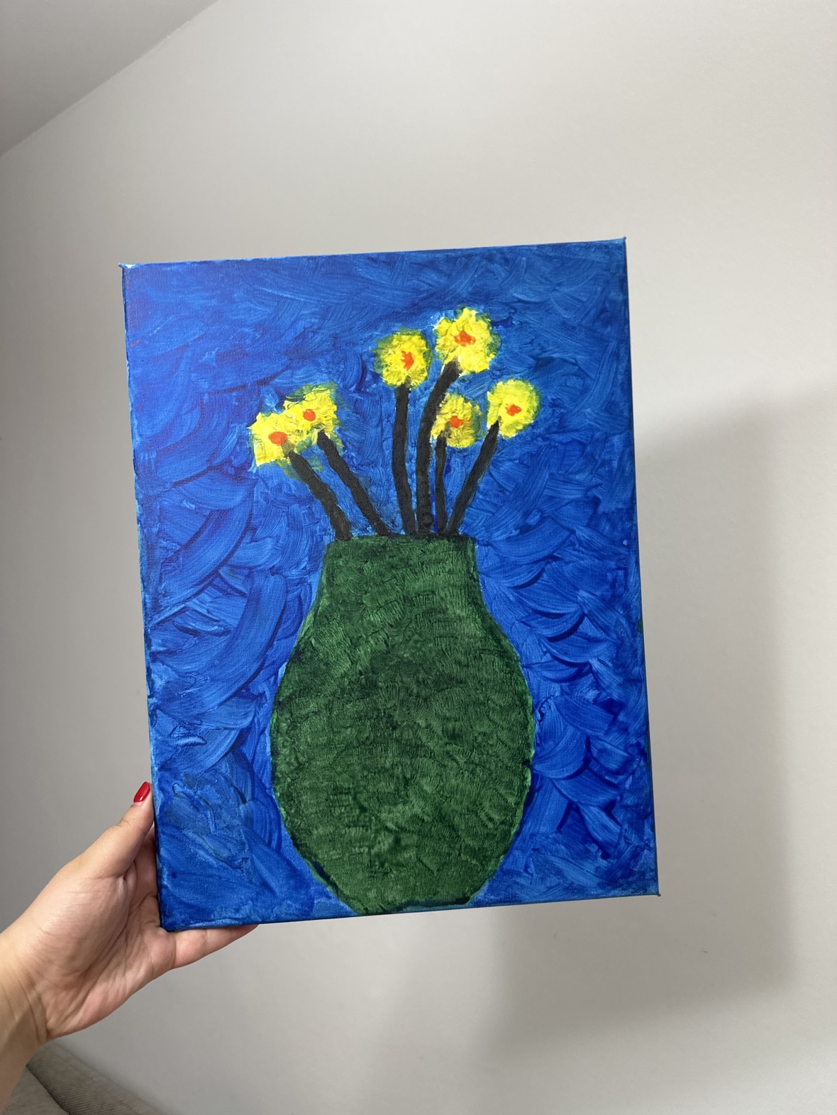“Grieving Hope” Painting by Artist ONP thumbnail