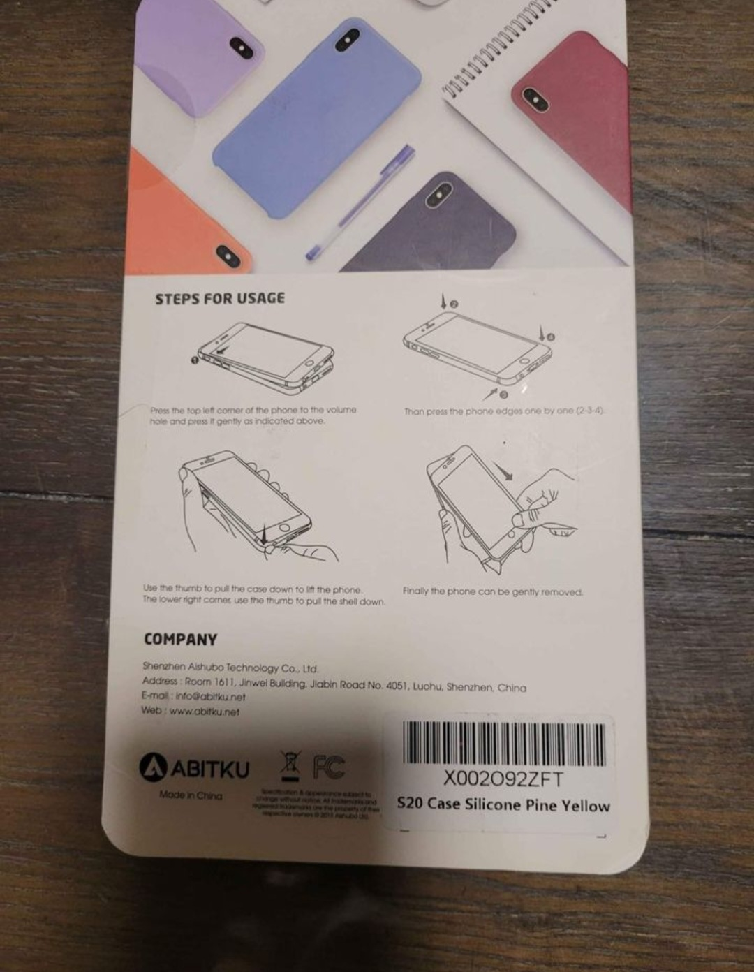 Samsung s20 6.2 phone case image indicator(2)