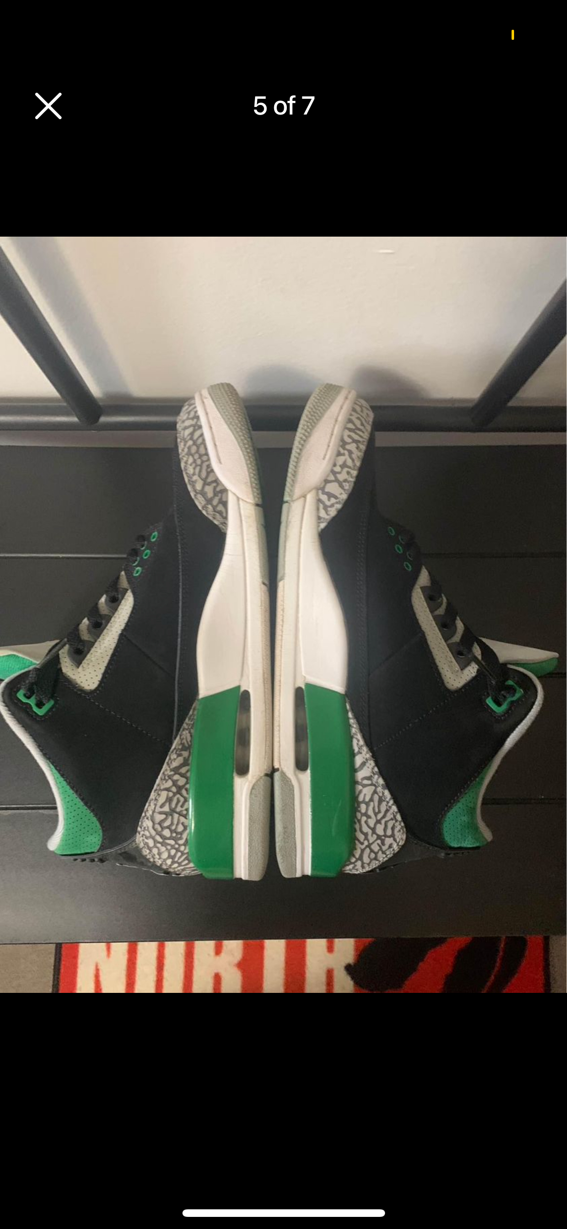 Jordan 3 pine green - photo 5