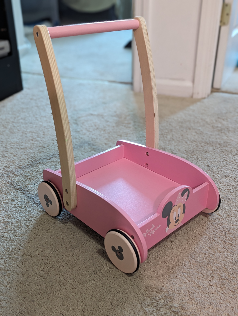 Wooden Mini Mouse trolly - photo 2