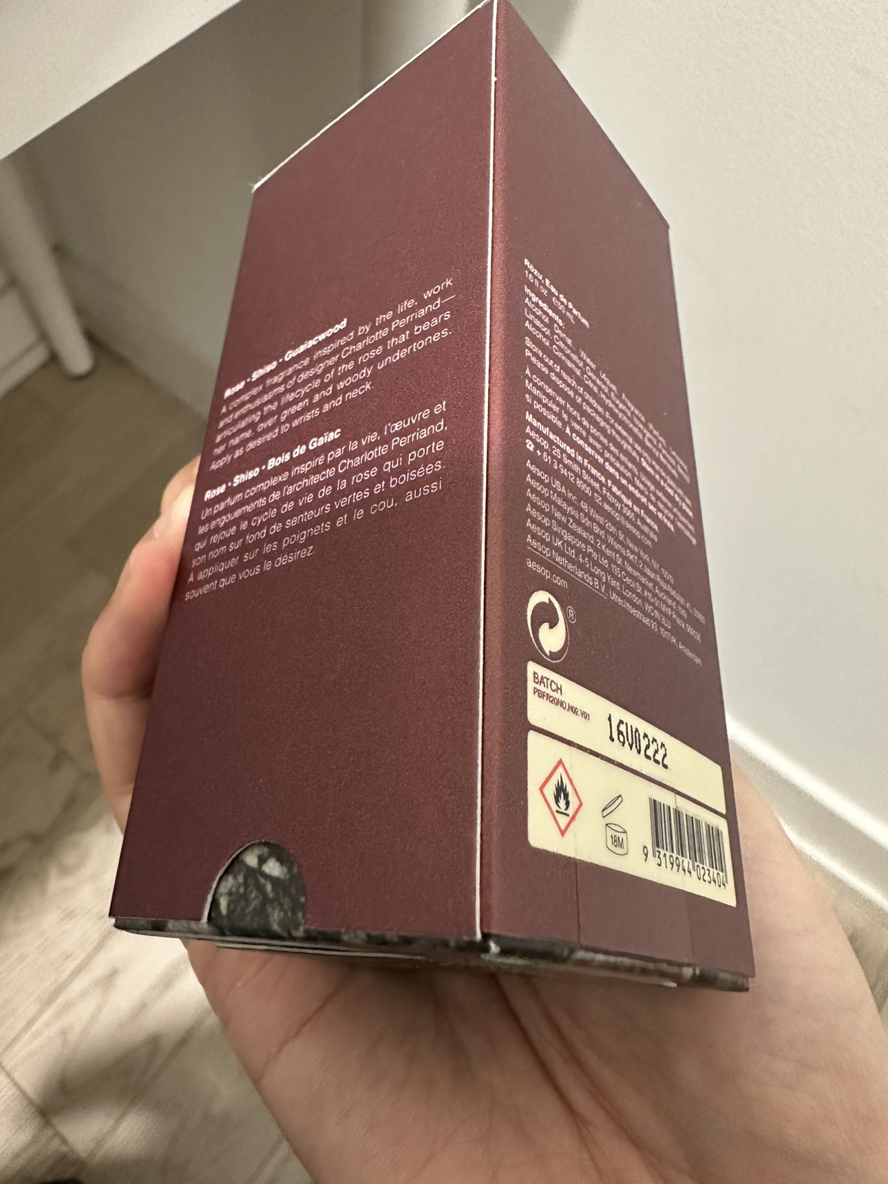 Rozu EDP Aesop - photo 2