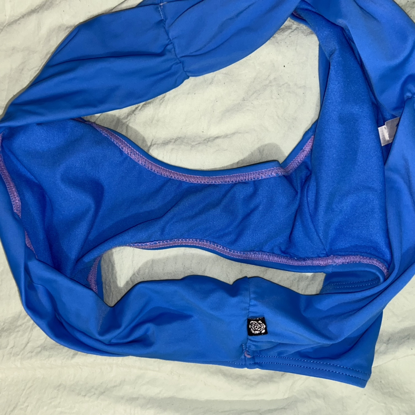 La Vie en Rose bikini blue 2 piece size Large image indicator(6)