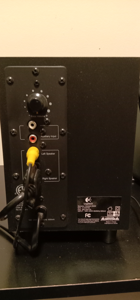 Logitech z323 speakers with subwoofer - photo 2