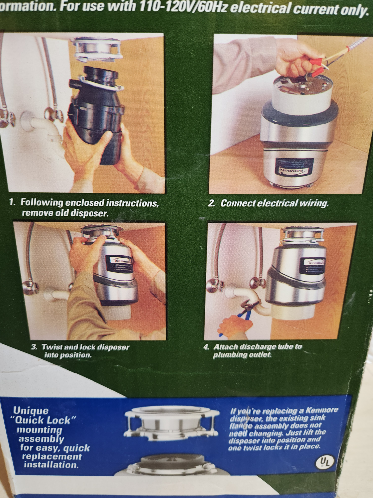 1 hp garbage disposal - photo 3