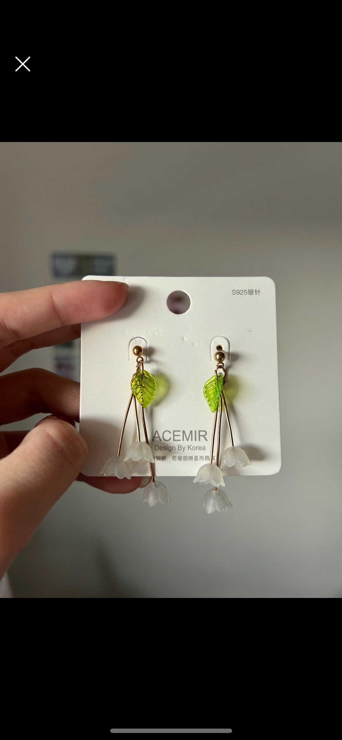 brand new earrings
