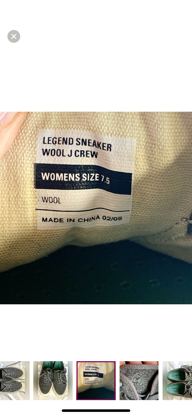 J Crew wool sneakers image indicator(3)