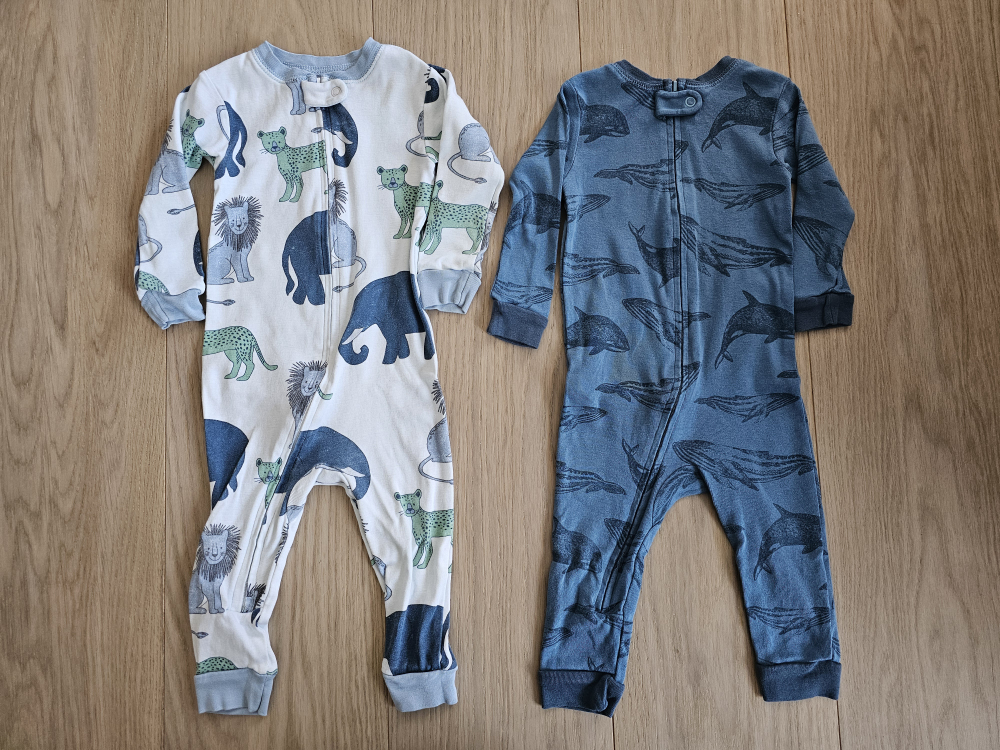 12 month organic sleepers (Little Planet by Carters) thumbnail