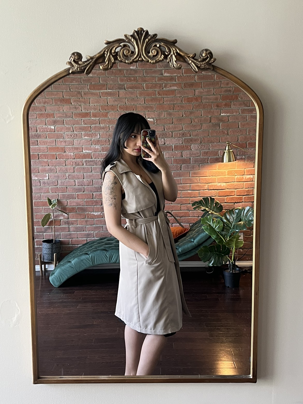 Vero Moda Sleeveless Trench Coat image indicator(2)