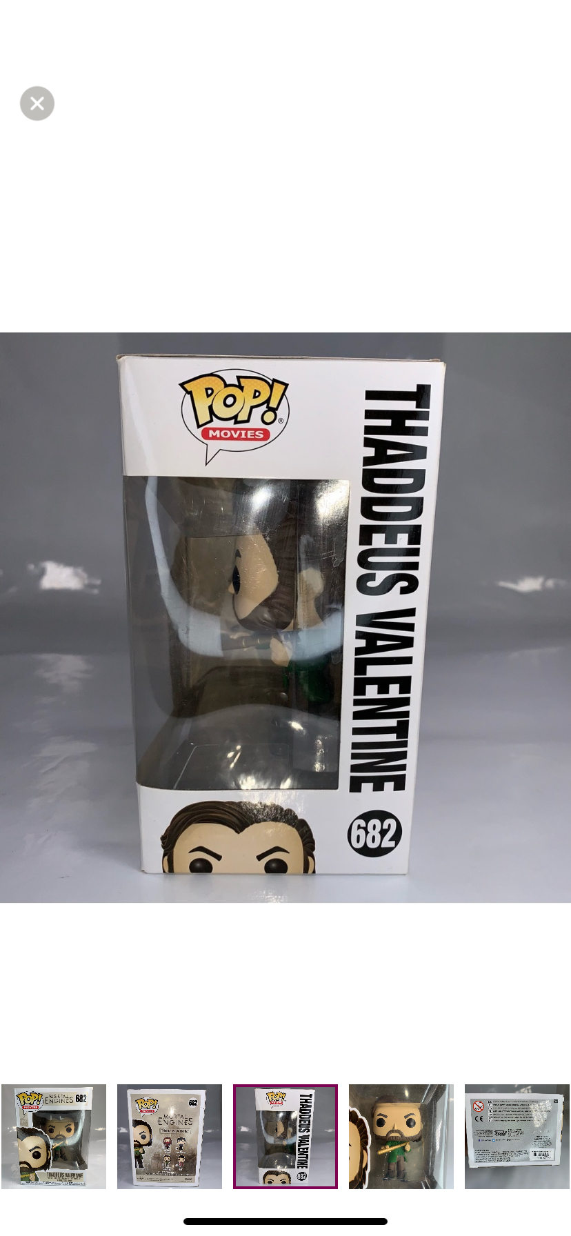 🥕Funko POP Movie Mortal Engines Thaddeus Valentine #682  🥕 image indicator(3)