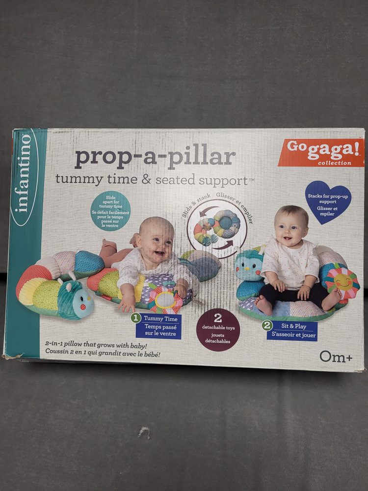 Infantino prop a pillar tummy time caterpillar image indicator(4)
